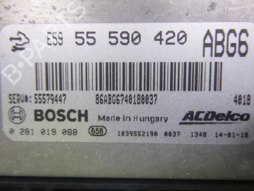 Engine control unit (ECU) OPEL ASTRA J (P10) 1.3 CDTI (68) | BP38807916M57 - Image 4