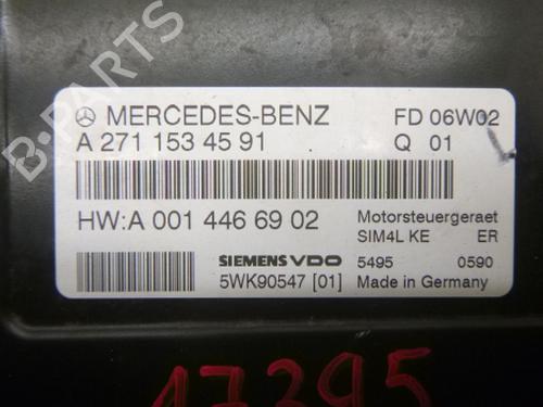 Engine control unit (ECU) MERCEDES-BENZ C-CLASS (W203) C 180 Kompressor (203.046) | BP38812988M57 - Image 4