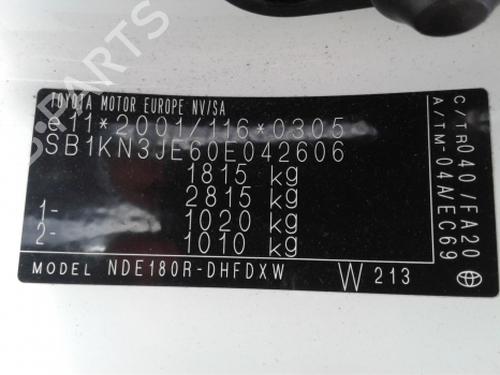 Climate control TOYOTA AURIS (_E18_) 1.4 D-4D (NDE180_, NDE180R) | BP38803042I5 - Image 23