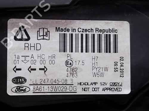 Right headlight FORD FIESTA VI Van 1.25 | BP38808087C29 - Image 10