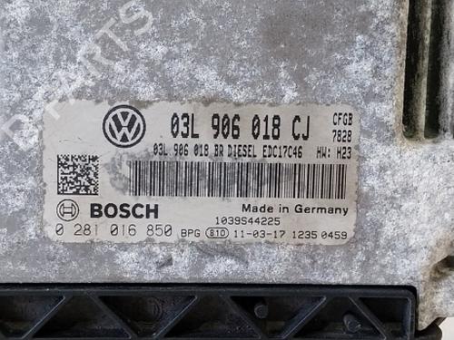 Engine control unit (ECU) SKODA SUPERB II (3T4) 2.0 TDI | BP38813097M57 - Image 3