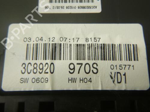 Instrument cluster VW CC B7 (358) 2.0 TDI | BP38810900C47 - Image 3
