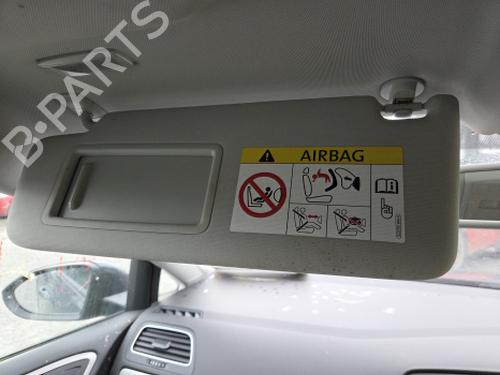 Used Left sun visor Left sun visor VW GOLF VII (5G1, BQ1, BE1, BE2) 1.6 TDI (105 hp) 38811885 38811885