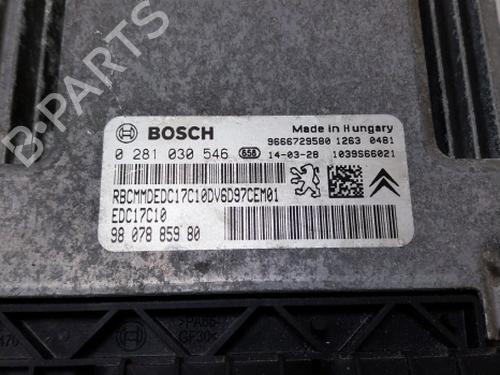 Engine control unit (ECU) CITROËN C4 II (NC_) 1.6 HDi 90 | BP38810744M57  - Image 5