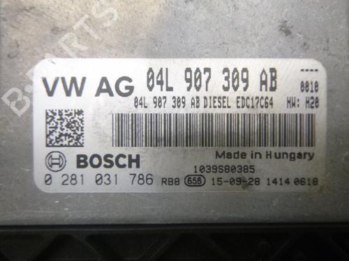 Engine control unit (ECU) AUDI Q3 (8UB, 8UG) 2.0 TDI | BP38804965M57 - Image 3