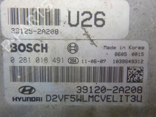 Engine control unit (ECU) HYUNDAI i40 I CW (VF) 1.7 CRDi | BP38813129M57 - Image 3
