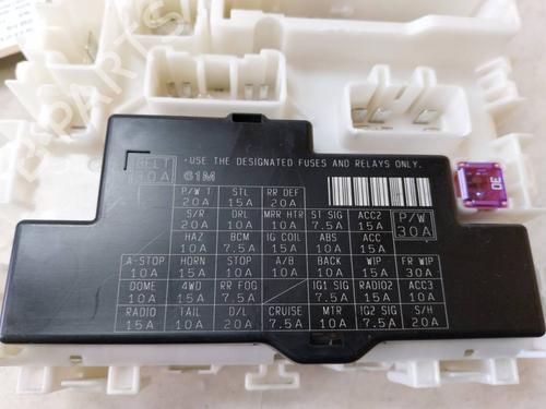 Fuse box SUZUKI VITARA (LY) 1.6 (APK416, YD21S) | BP39567121E1 - Image 4