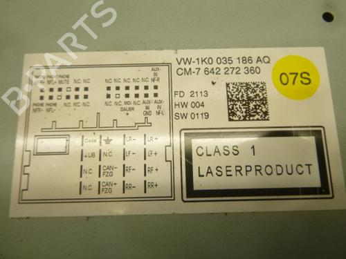 Radio VW PASSAT B7 Variant (365) 1.6 TDI | BP38804641E6 - Image 7