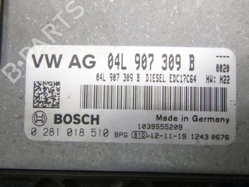 Engine control unit (ECU) AUDI A3 (8V1, 8VK) 1.6 TDI | BP38809791M57 - Image 3