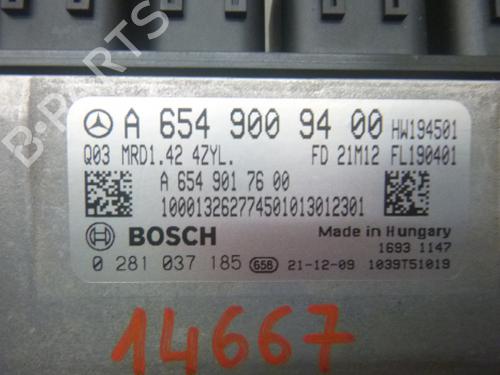 Engine control unit (ECU) MERCEDES-BENZ VITO Van (W447) 116 CDI (447.601, 447.603, 447.605) | BP38808894M57 - Image 3