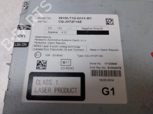 Radio HONDA CR-V IV (RM_) 1.6 i-DTEC (RE6) | BP38814433E6  - Image 9