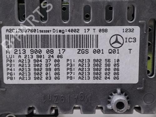 Instrument cluster MERCEDES-BENZ E-CLASS (W213) E 200 d (213.013) | BP38815294C47 - Image 8