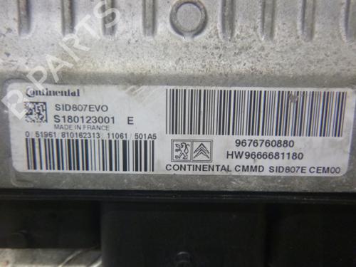 Engine control unit (ECU) CITROËN C5 III Break (RW_) 1.6 HDi 110 | BP38808260M57 - Image 3