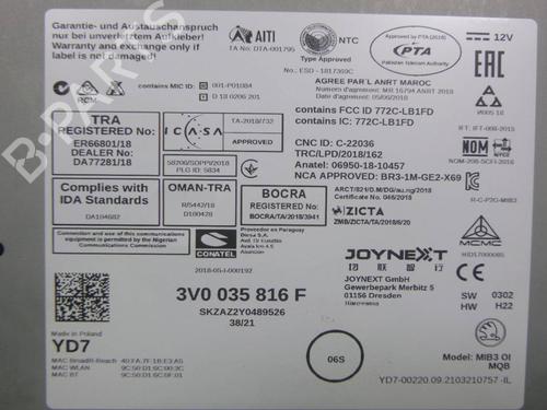 Radio SKODA KAROQ (NU7, ND7) 1.0 TSI | BP39960964E6 - Image 8