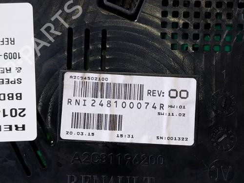 Instrument cluster RENAULT FLUENCE (L3_) 1.5 dCi | BP38811190C47 - Image 6