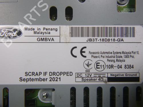 Radio FORD RANGER (TKE) 2.0 EcoBlue 4x4 | BP38813275E6  - Image 5