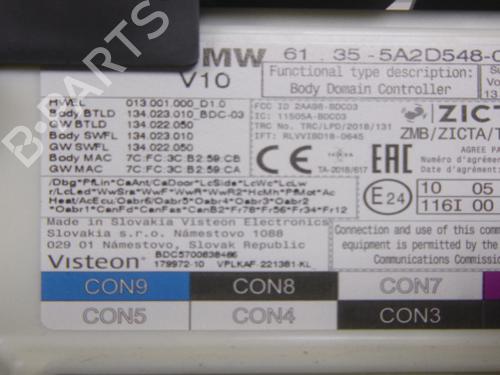 Fuse box BMW 5 (G30, F90) 530 e Plug-in-Hybrid | BP38962746E1  - Image 6