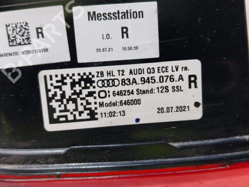 Right tailgate light AUDI Q3 (F3B) 35 TDI | BP38813037C80 - Image 5