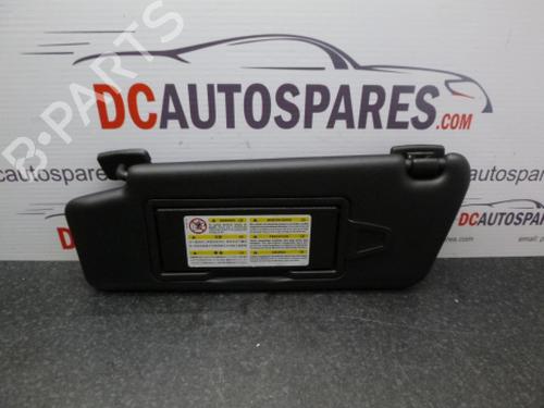Used Left sun visor Left sun visor MERCEDES-BENZ C-CLASS (W204) C 200 CDI (204.007, 204.006) (136 hp) 38813316 38813316
