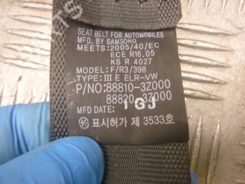 Front left seatbelt HYUNDAI i40 I (VF) 1.7 CRDi | BP38806765I26  - Image 6
