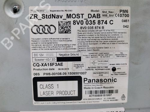 Radio AUDI A3 Sportback (8VA, 8VF) 1.6 TDI | BP38802425E6  - Image 9