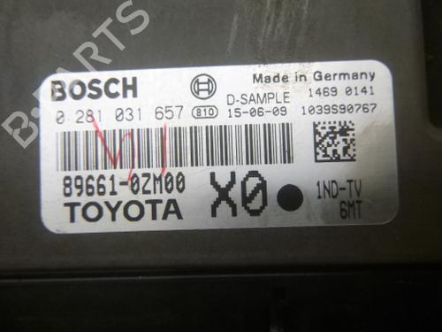 Engine control unit (ECU) TOYOTA AURIS (_E18_) 1.4 D-4D (NDE180_, NDE180R) | BP38805757M57 - Image 3