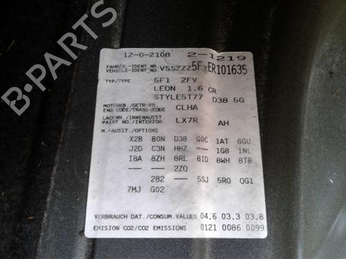 Left front fog light SEAT LEON (5F1) 1.6 TDI | BP38811324C30 - Image 22