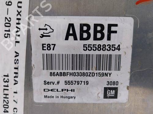 Control unit VAUXHALL ASTRA Mk VI (J) (P10) 1.7 CDTi | BP39593433M11 - Image 3