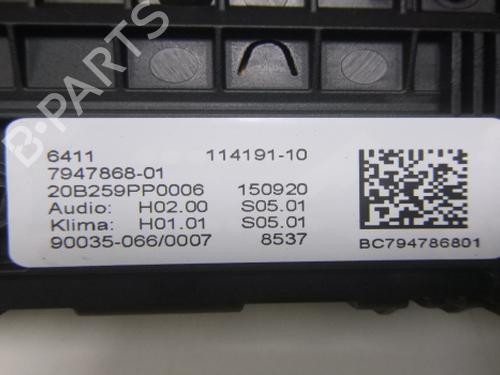 Climate control BMW 5 (G30, F90) 530 e Plug-in-Hybrid | BP38936943I5  - Image 5