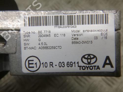 Electronic module TOYOTA AURIS (_E18_) 1.8 Hybrid (ZWE186_, ZWE186R) | BP38814236M83 - Image 5