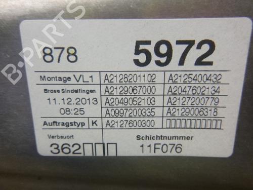 Front left window mechanism MERCEDES-BENZ E-CLASS (W212) E 200 CDI / BlueTEC (212.005, 212.006) | BP38804325C22 - Image 5