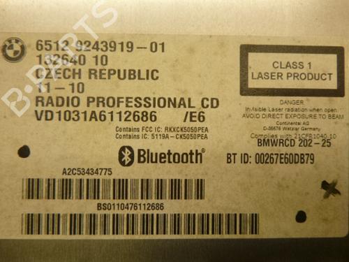 Radio BMW 3 (E90) 318 d | BP38803292E6 - Image 6