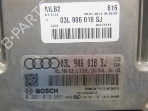 Engine control unit (ECU) AUDI A4 B8 (8K2) 2.0 TDI | BP38814054M57 - Image 3
