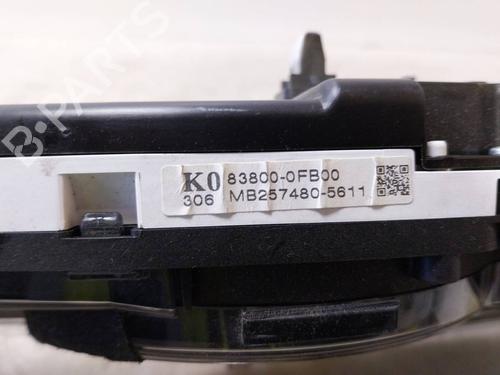 Used Instrument cluster Instrument cluster TOYOTA VERSO (_R2_) 1.6 D4-D (WAR20_) (112 hp) 40197060 40197060