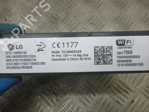 Electronic module VAUXHALL ASTRA Mk VII (K) (B16) 1.0 | BP38812659M83 - Image 4