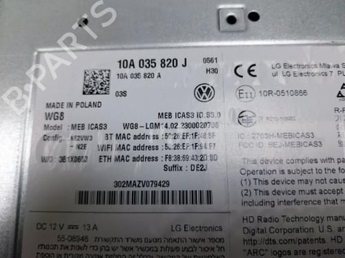 Radio VW ID.4 (E21) Pro | BP38814506E6 - Image 8