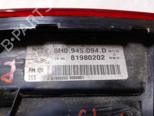 Right tailgate light VW GOLF VIII (CD1, DA1) 2.0 TDI | BP38802610C80 - Image 7
