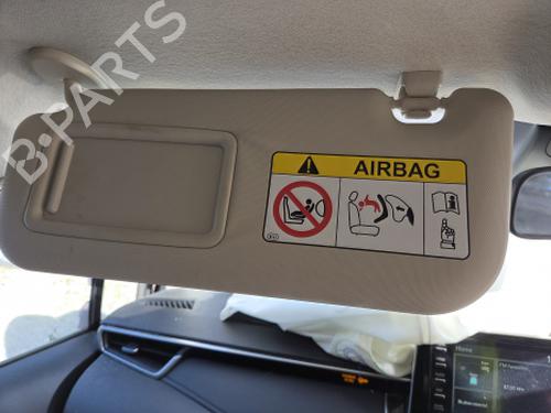 Used Left sun visor Left sun visor TOYOTA COROLLA Saloon (_E21_) 1.8 VVTi Hybrid (126 hp) 38813495 38813495