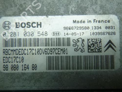 Engine control unit (ECU) CITROËN C4 Grand Picasso II (DA_, DE_) 1.6 HDi 90 | BP38812015M57 - Image 3