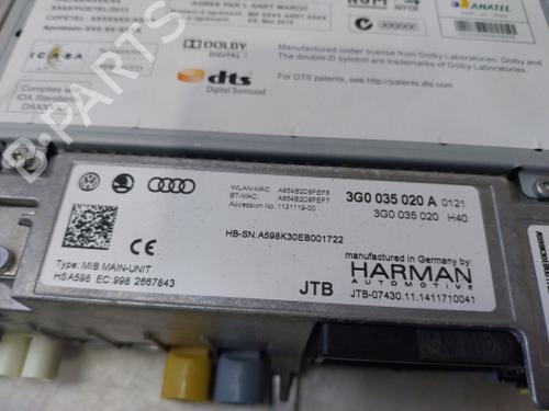 Radio VW PASSAT B8 Variant (3G5, CB5) 2.0 TDI | BP38815419E6 - Image 7