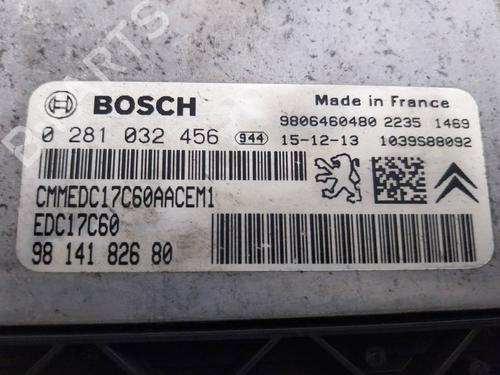 Engine control unit (ECU) CITROËN C4 Grand Picasso II (DA_, DE_) 1.6 BlueHDi 120 | BP39621919M57 - Image 3