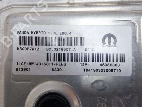 Engine control unit (ECU) FIAT PANDA (312_, 319_) 1.0 Mild Hybrid (312.PYD1B) | BP38801948M57  - Image 6
