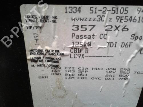 Front left window mechanism VW PASSAT CC B6 (357) 2.0 TDI | BP38807861C22  - Image 24