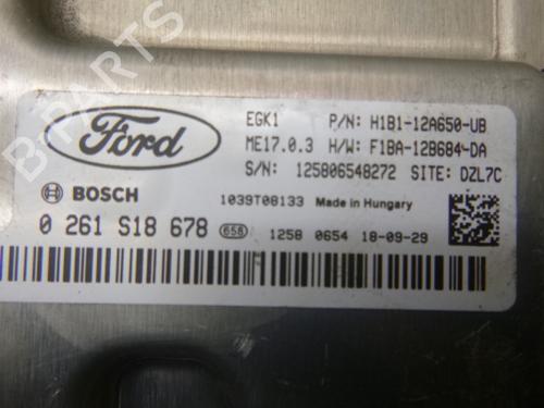 Engine control unit (ECU) FORD FIESTA VII (HJ, HF) 1.1 Ti-VCT | BP38812234M57 - Image 3