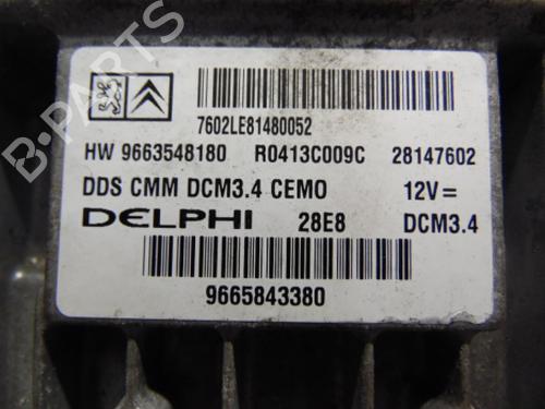 Engine control unit (ECU) CITROËN C5 III (RD_) 2.0 HDi (RDRHD8, RDRHDJ, RDRHR8, RDRHRJ) | BP38815684M57 - Image 2
