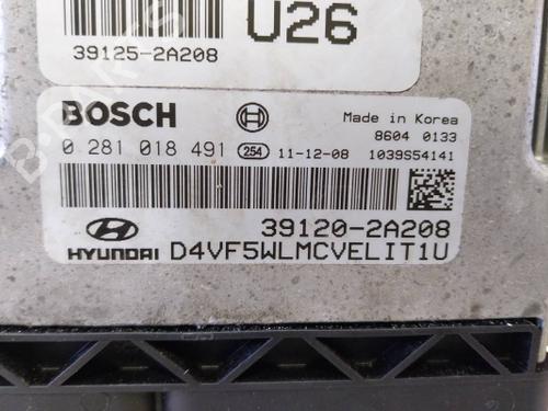 Engine control unit (ECU) HYUNDAI i40 I (VF) 1.7 CRDi | BP40609764M57 - Image 3
