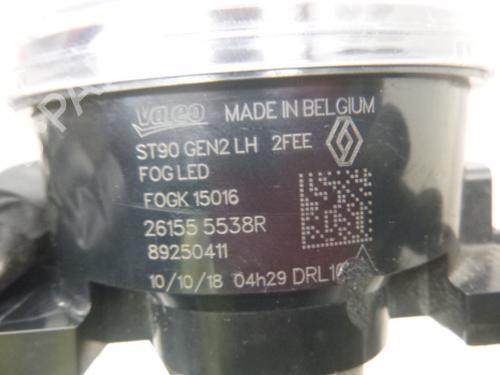 Left front fog light RENAULT CAPTUR I (J5_, H5_) 1.5 dCi 90 (J5N4, J5M5, J5MW, J5M6, J5AL, J5AJ) | BP38808534C30  - Image 5