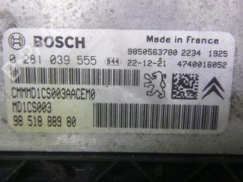Engine control unit (ECU) CITROËN JUMPY III Van (V_) 1.5 BlueHDi 120 | BP38805778M57 - Image 3