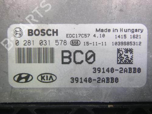 Engine control unit (ECU) HYUNDAI i30 (GD) 1.6 CRDi | BP38811008M57 - Image 3