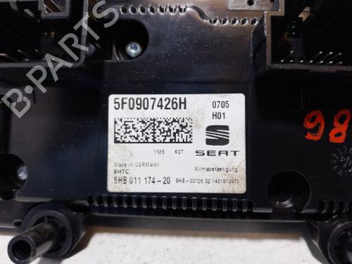 Climate control SEAT LEON (5F1) 1.6 TDI | BP38806650I5 - Image 7